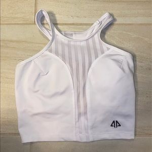 white workout set